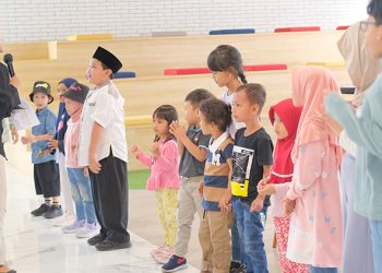 Wajah ceria para peserta acara Hari Anak Nasional di IIPOJK NTB Wajah ceria para peserta acara Hari Anak Nasional di IIPOJK NTB